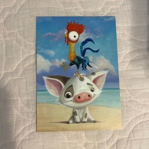 Disney “Puaa Ma Moa” by Kristin Tercek Postcard